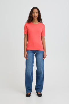 Ichi Luls O-Neck Short Sleeve Pullover