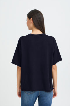 Ichi Luls Short Sleeve Sweater