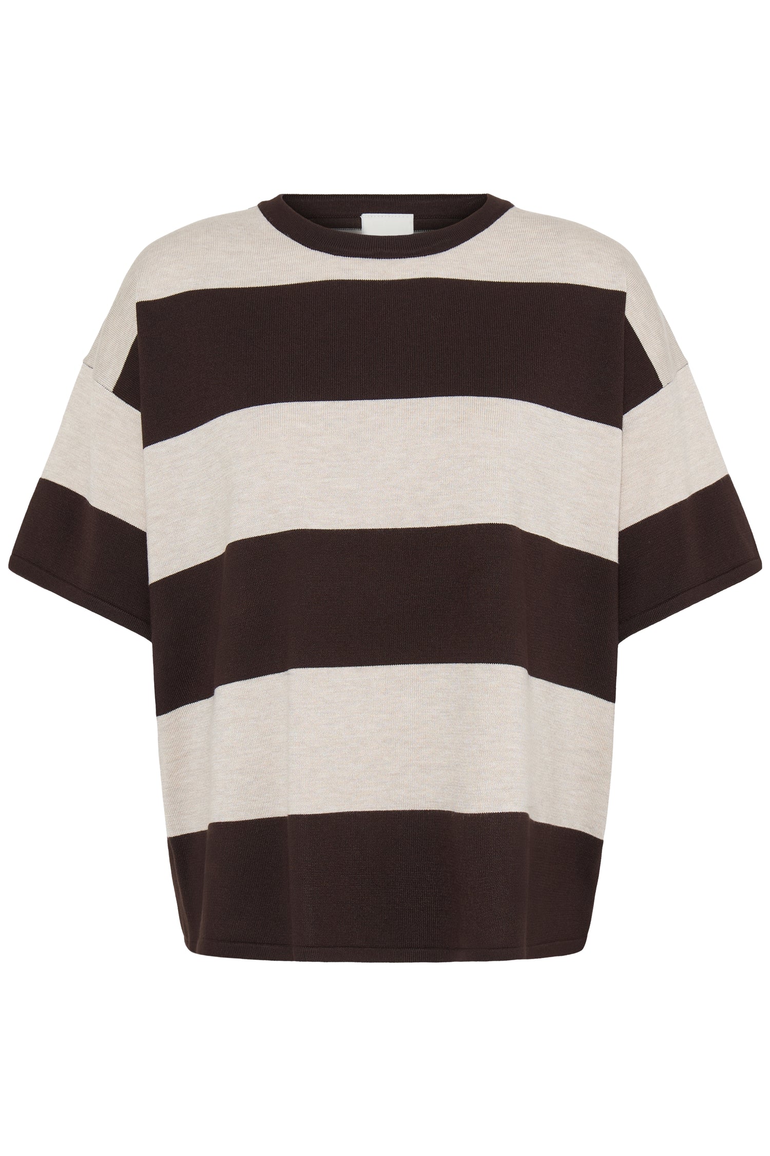 Ichi Luls Loose Short Sleeve Sweater