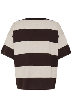 Ichi Luls Loose Short Sleeve Sweater