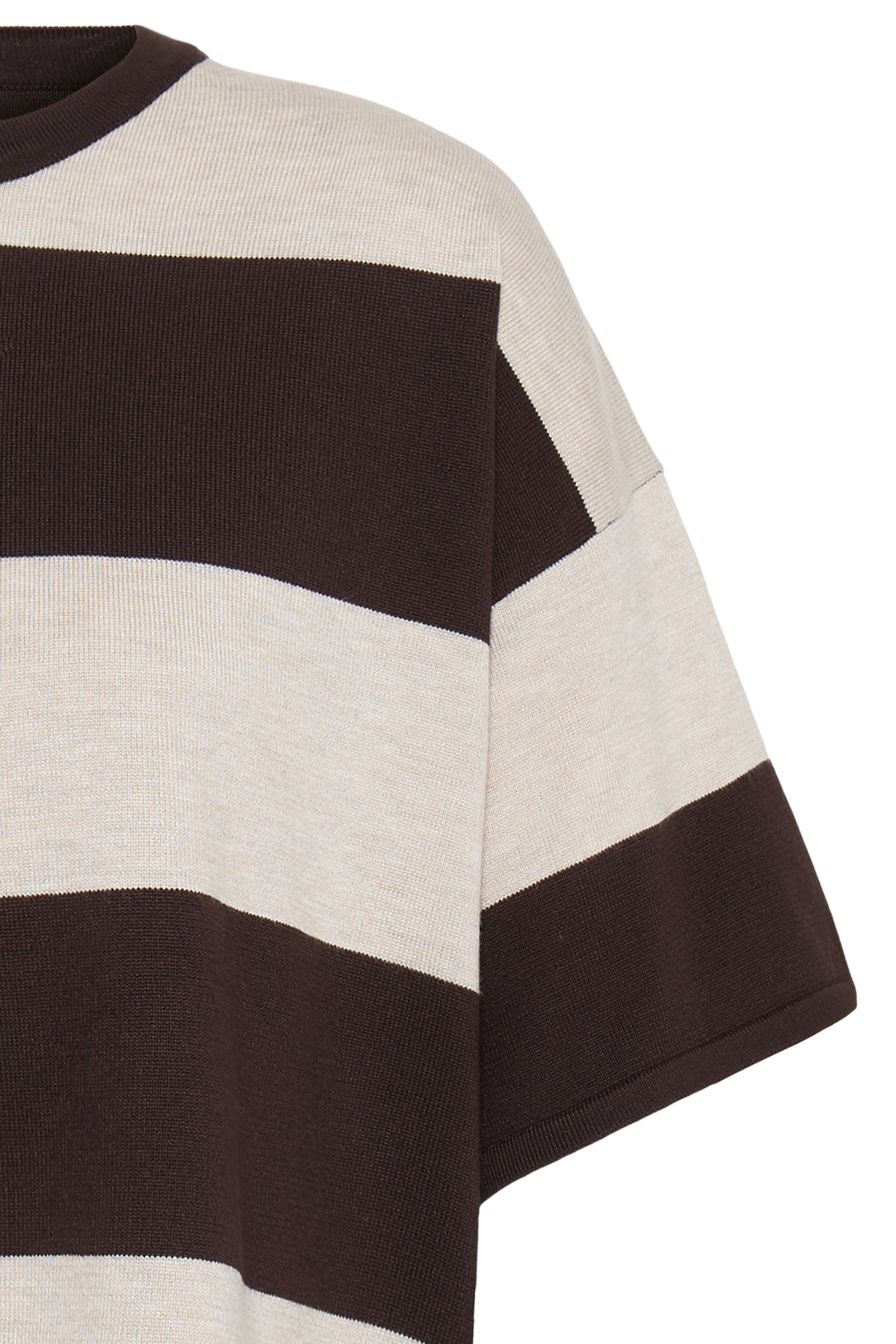 Ichi Luls Loose Short Sleeve Sweater