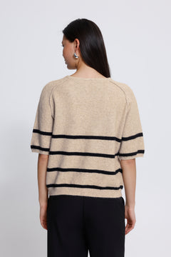 Ichi Dasila Short Sleeve Sweater
