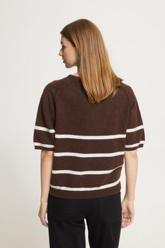 Ichi Dasila Short Sleeve Sweater