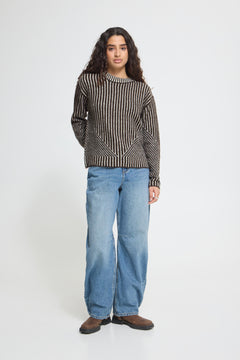 Ichi Kamara Stripes Sweater