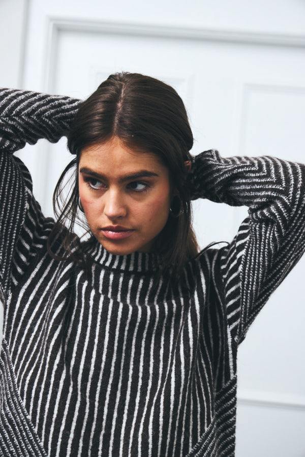 Ichi Kamara Stripes Sweater