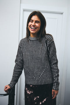 Ichi Kamara Stripes Sweater