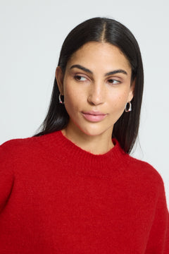 Ichi Sage Long Sleeve Sweater