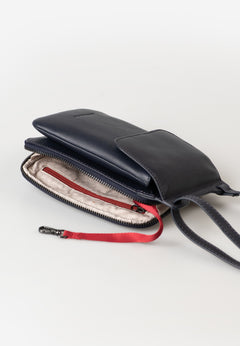 Aunts & Uncles Tulip Leather Phonebag