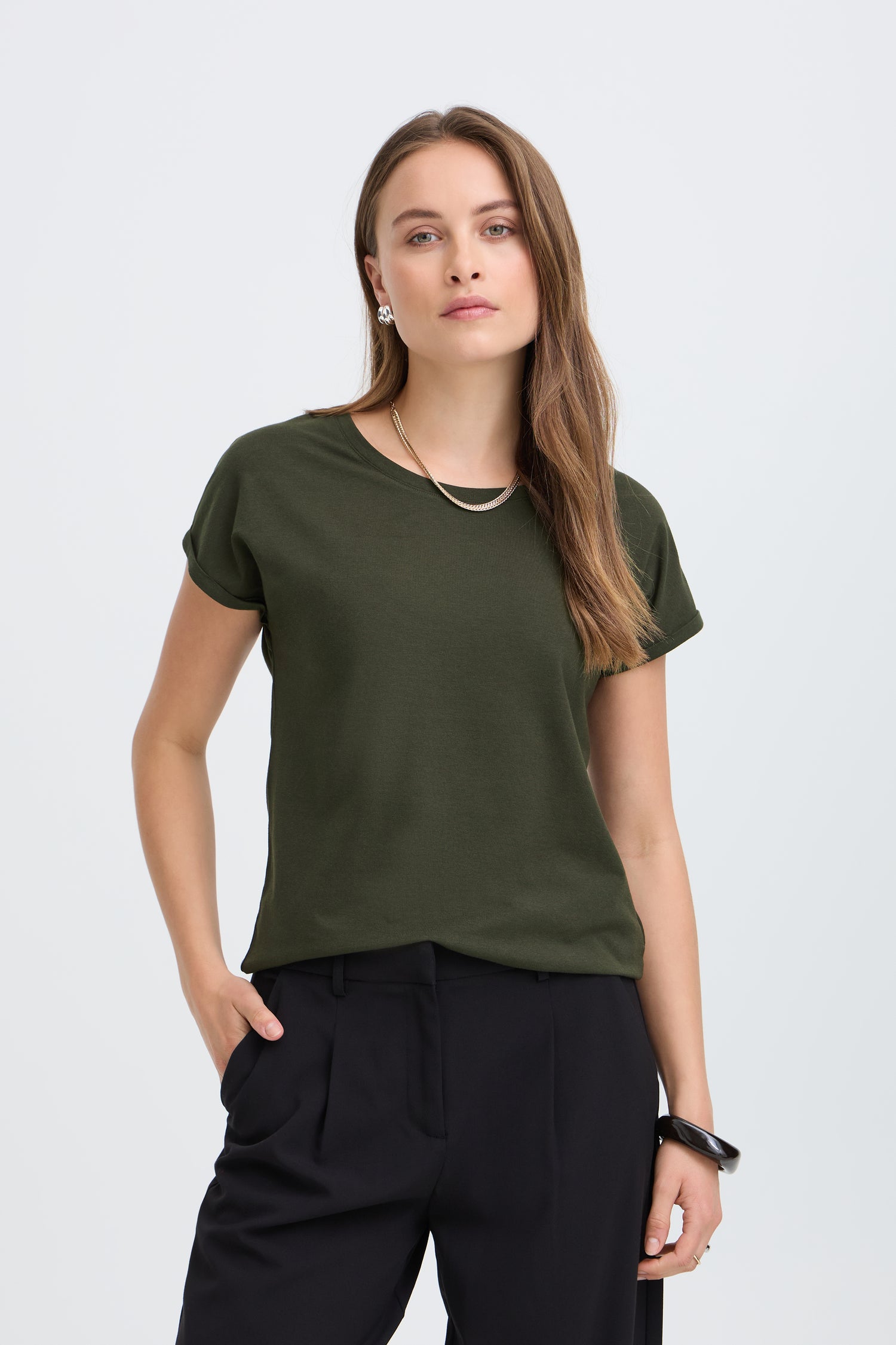 B.Young Pamila Cap Sleeve T-Shirt