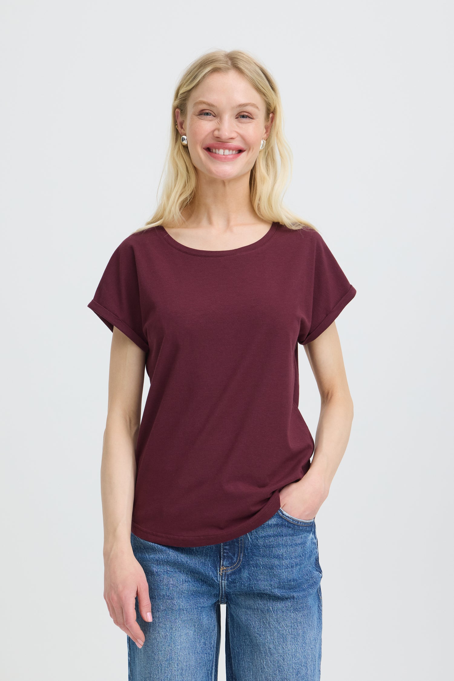 B.Young Pamila Cap Sleeve T-Shirt