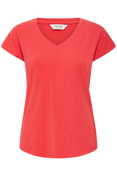 B.Young Pamila V-Neck Short Sleeve T-Shirt