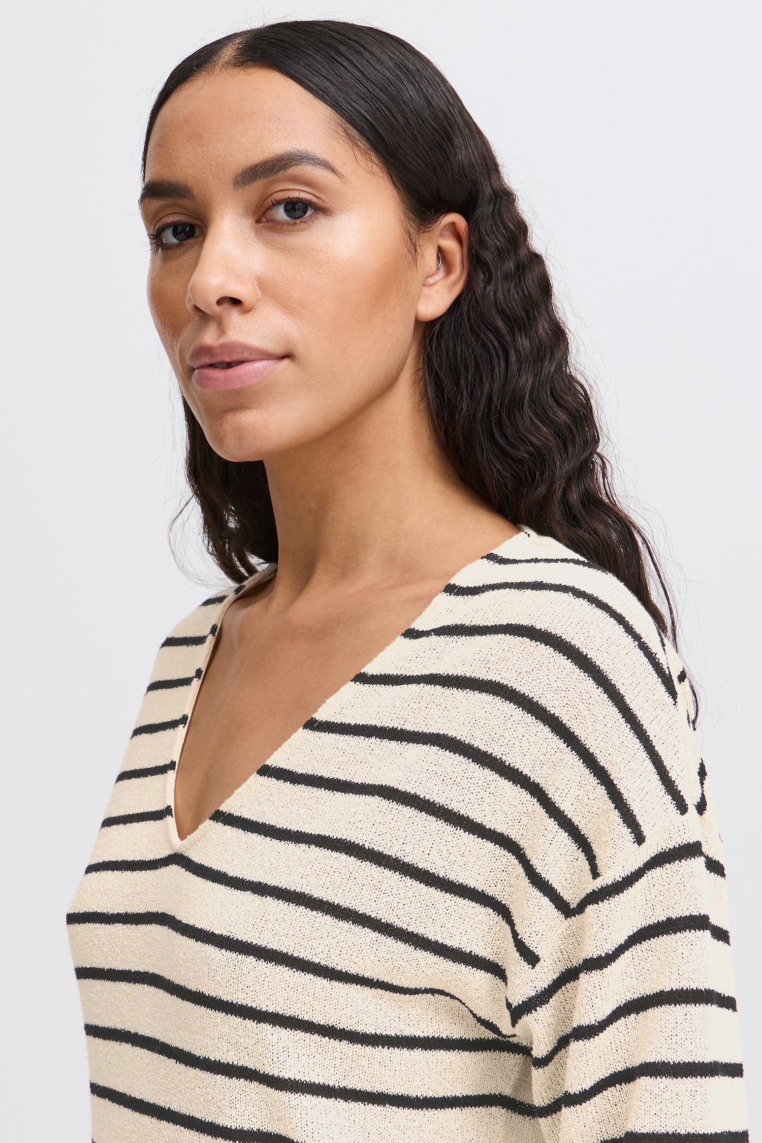 B.Young Sif Striped Pullover