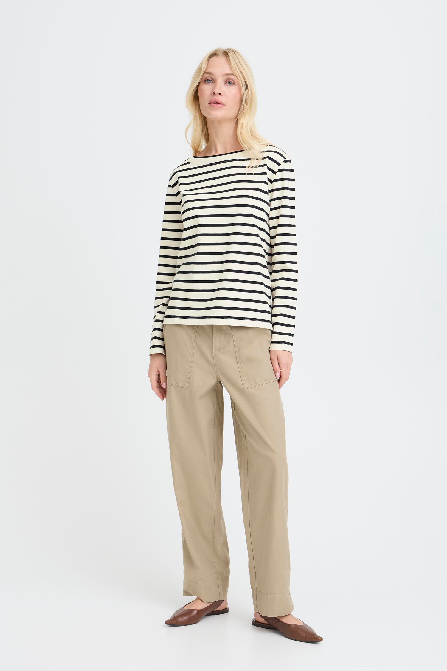 B.Young Saima 3/4 Sleeve T-Shirt