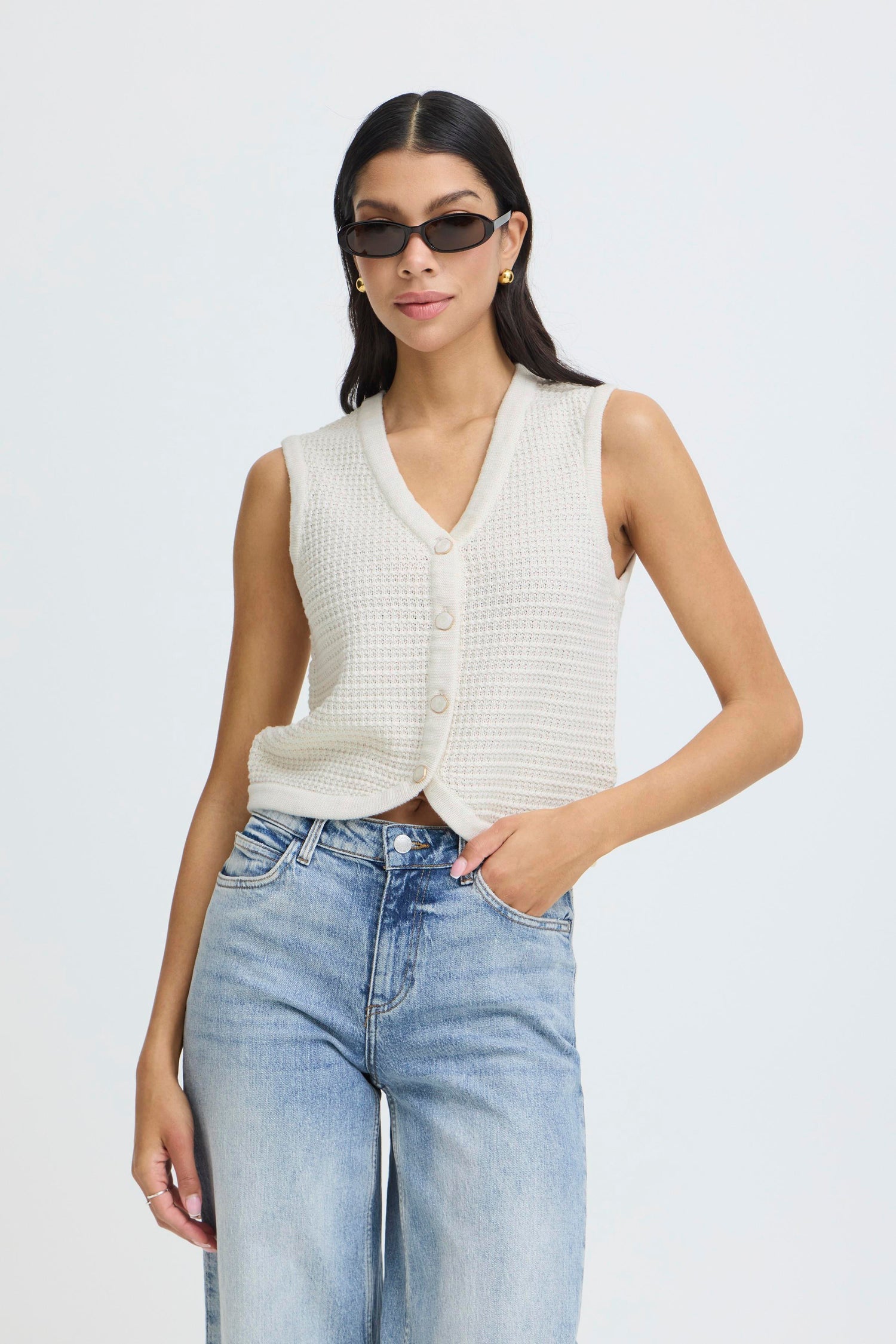 B. Young Mikala Short Waistcoat