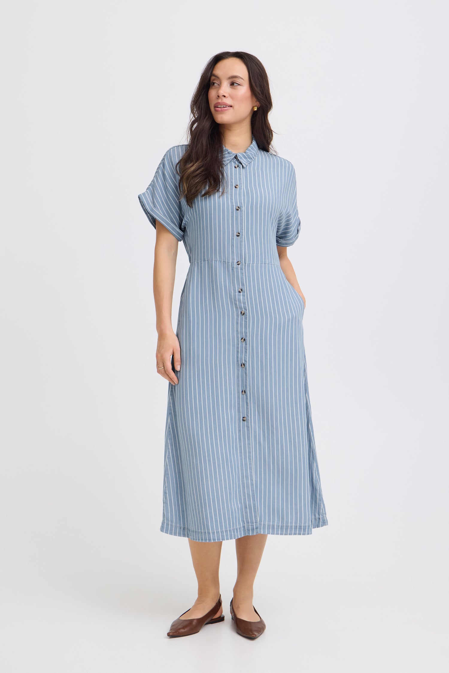 B. Young Kosmo Button Dress