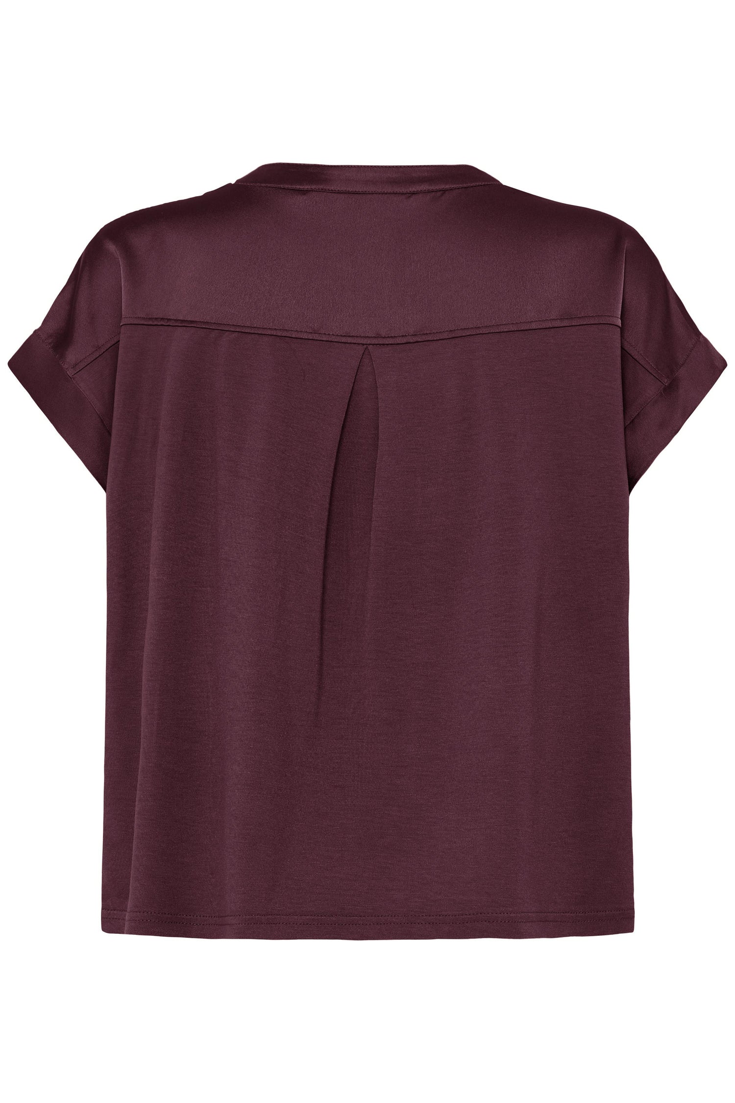 B. Young Selita V Placket Neck Top