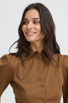 B.Young Issali Peplum Shirt