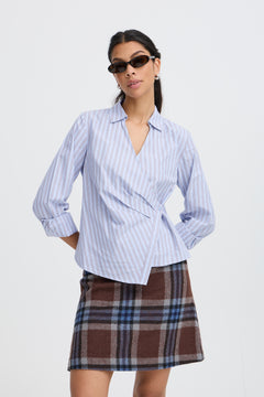 B.Young Hene Wrap Shirt