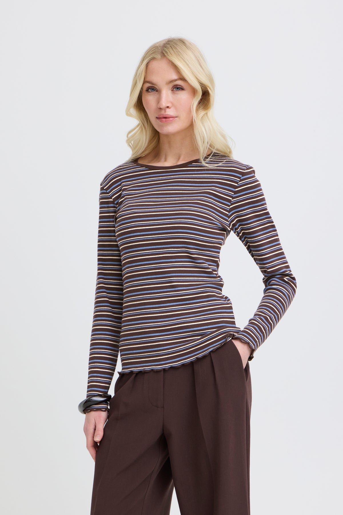 B.Young Tone Long Sleeve T-Shirt