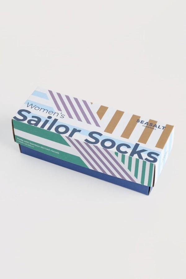 Seasalt Gift Box of 7 Women's Sailor Socks