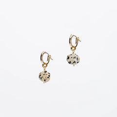 🇨🇦 Hailey Gerrits Dalmation Earrings