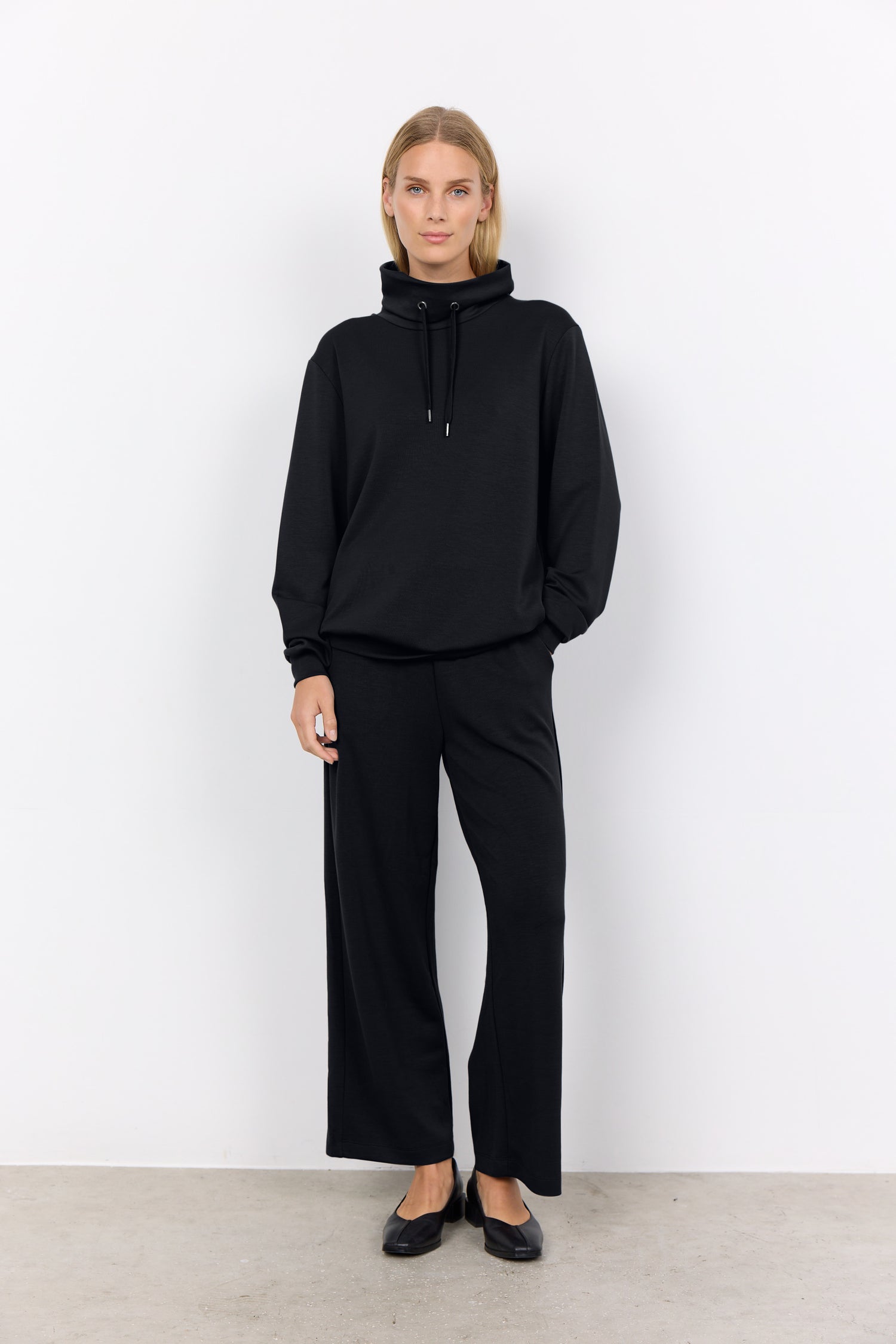 Soya Concept Banu Funnel Neck Sweatshirt