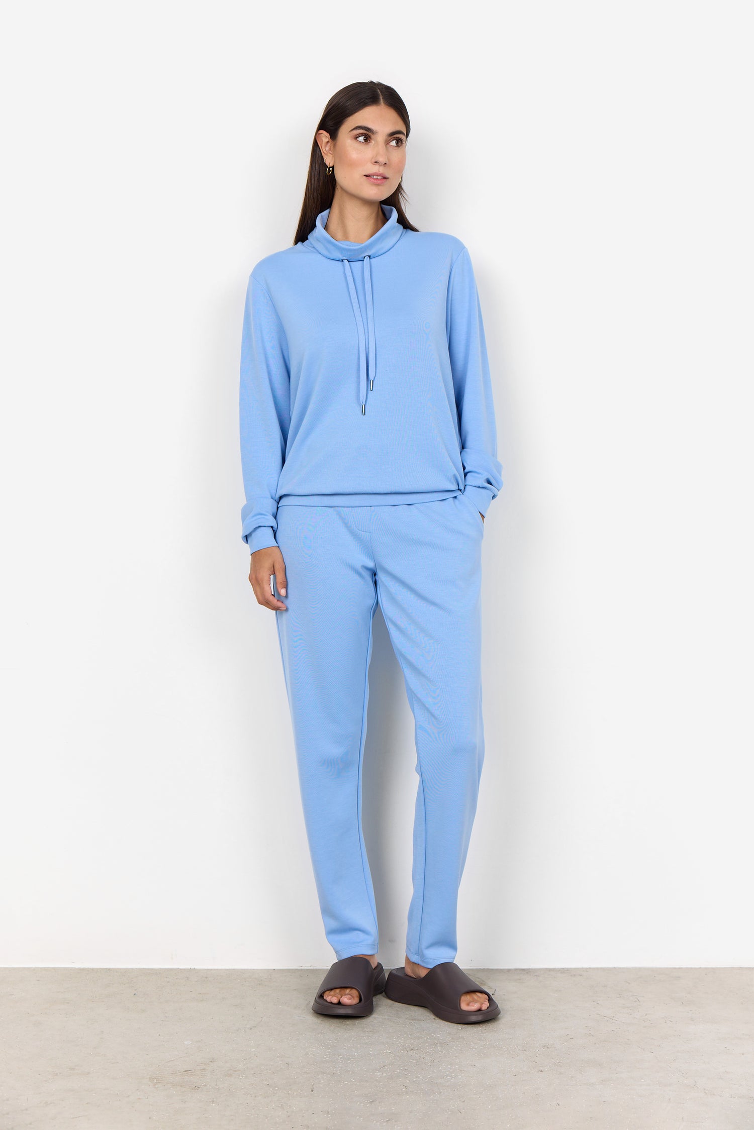 Soya Concept Banu Funnel Neck Sweatshirt
