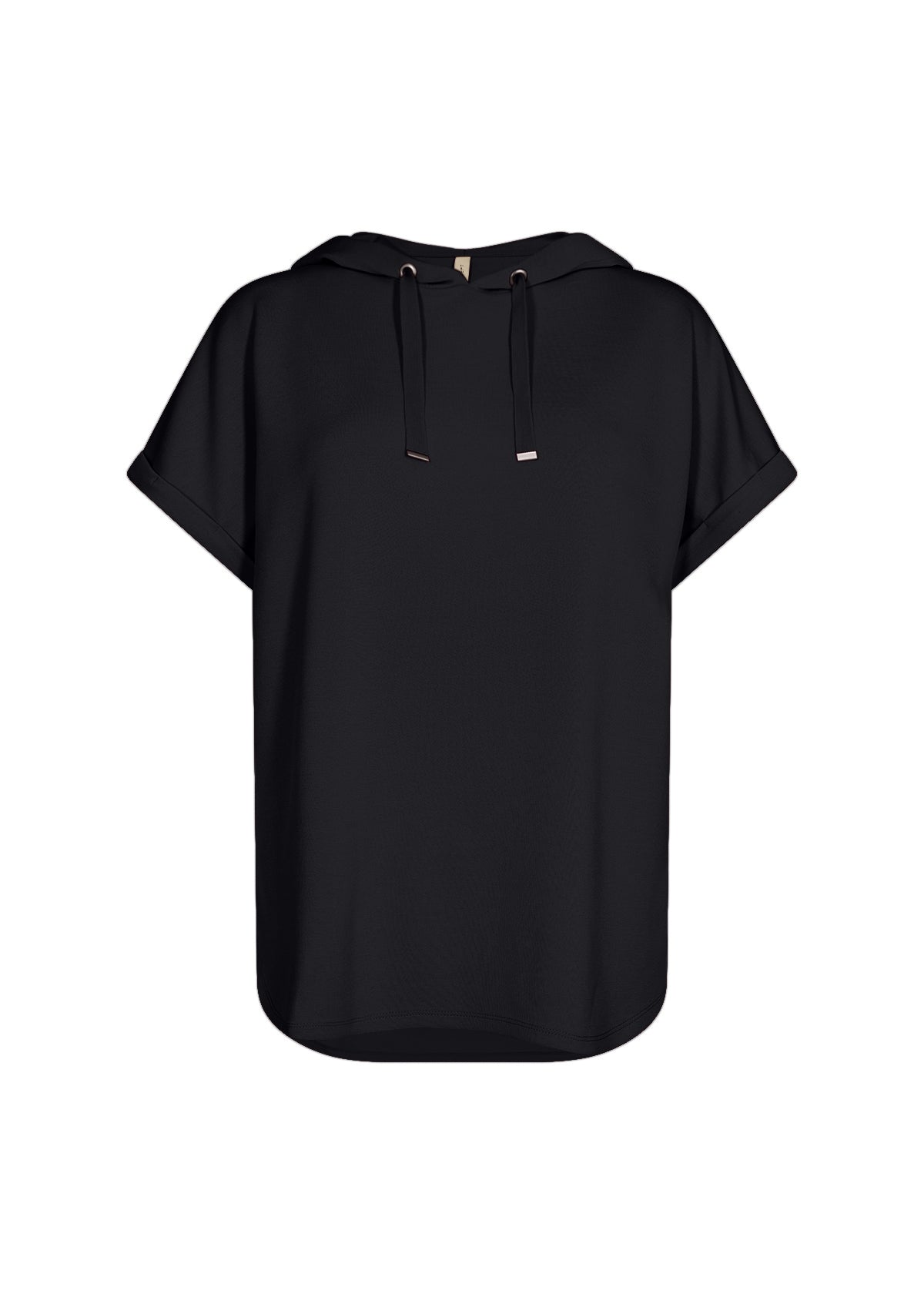 Soya Concept Banu Short Sleeve Hooded Top