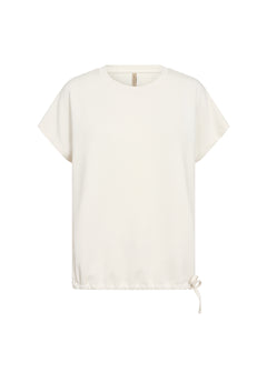 Soya Concept Banu Short Sleeve Drawstring Top