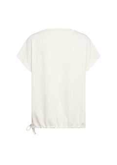 Soya Concept Banu Short Sleeve Drawstring Top