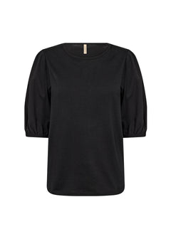 Soya Concept Derby Mixed Media Cotton Top