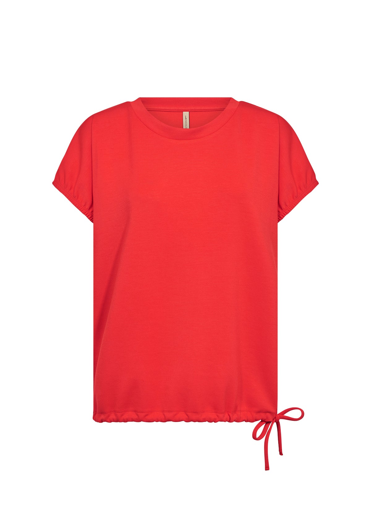 Soya Concept Banu Short Sleeve Drawstring Top