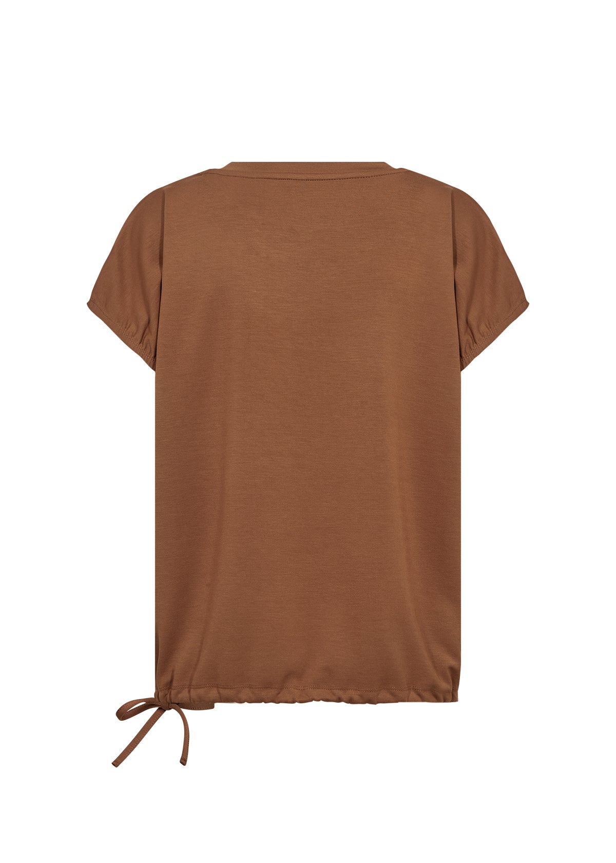 Soya Concept Banu Short Sleeve Drawstring Top