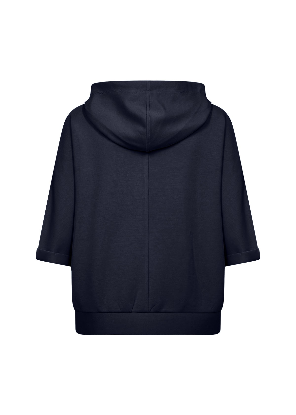 Soya Concept Banu Half Sleeve Zip Up Top