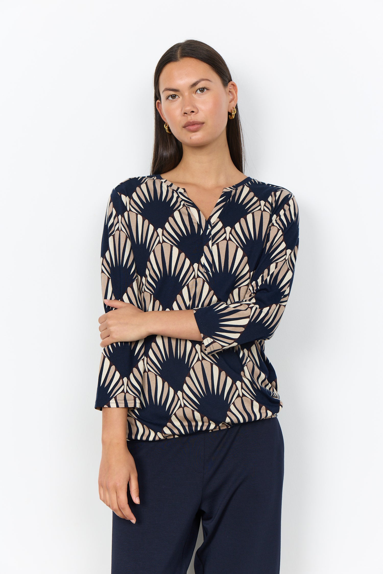 Soya Concept Felicity 3/4 Sleeve Top