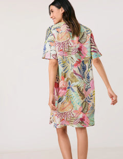 Gerry Weber Printed Linen Dress