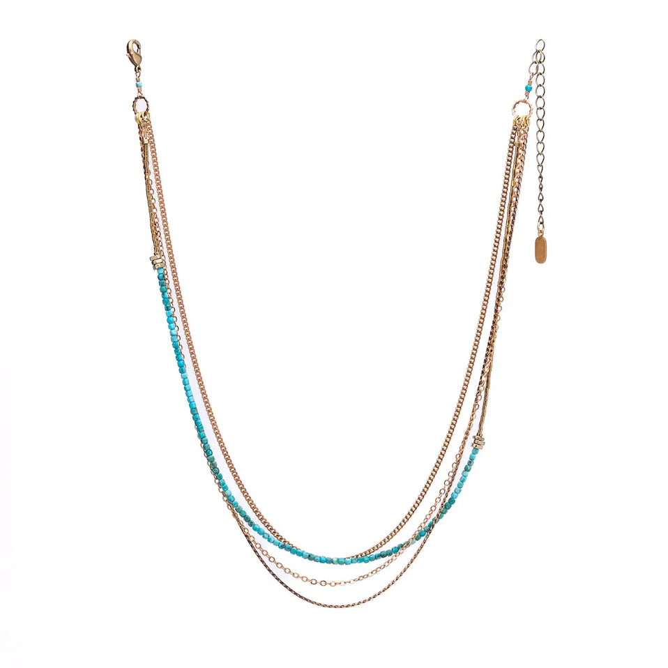 🇨🇦 Hailey Gerrits Yara Necklace (Turquoise)