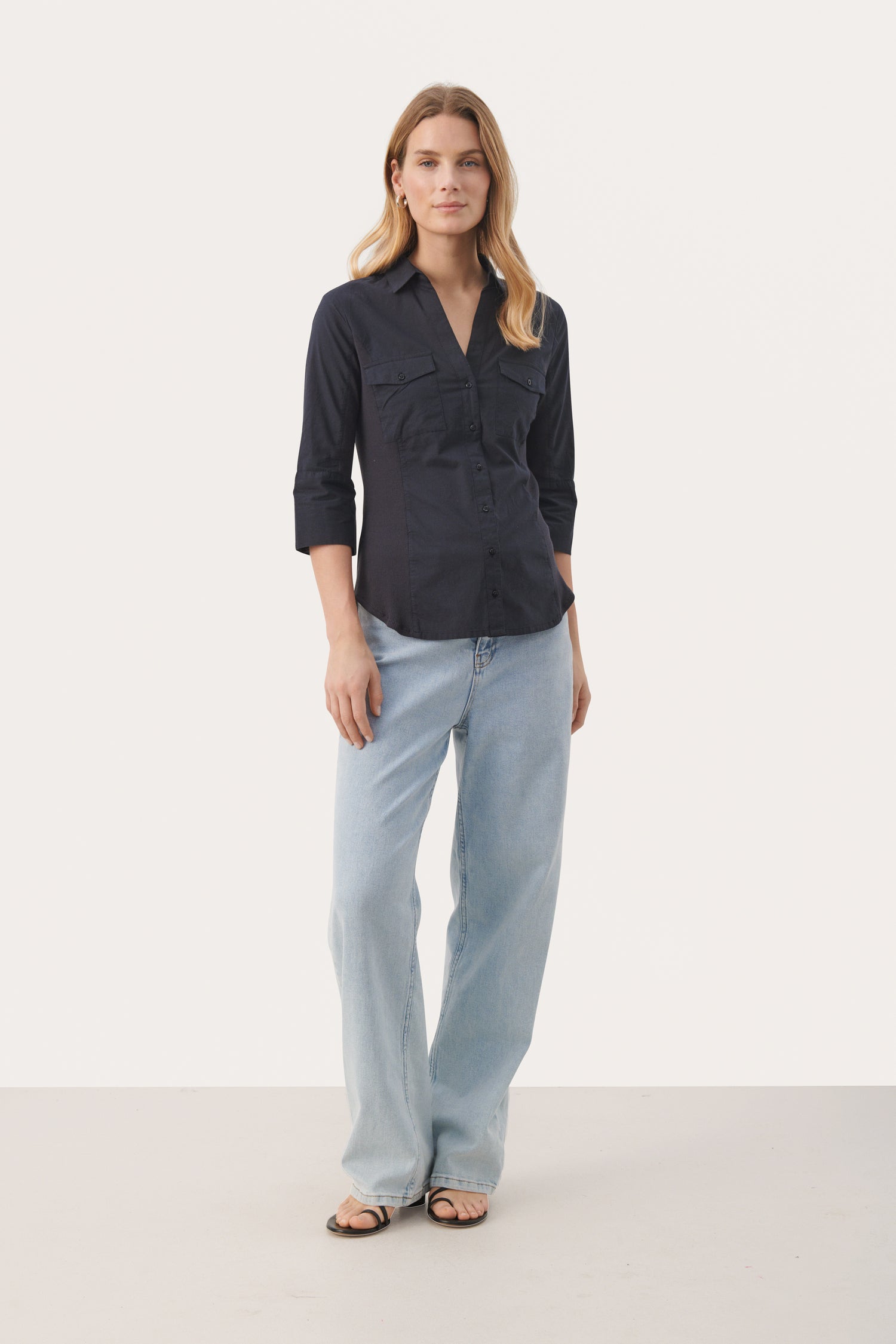 Part Two Cortnia Jersey Blouse