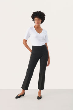 Part Two Ponta Pants (Dark Grey Melange)
