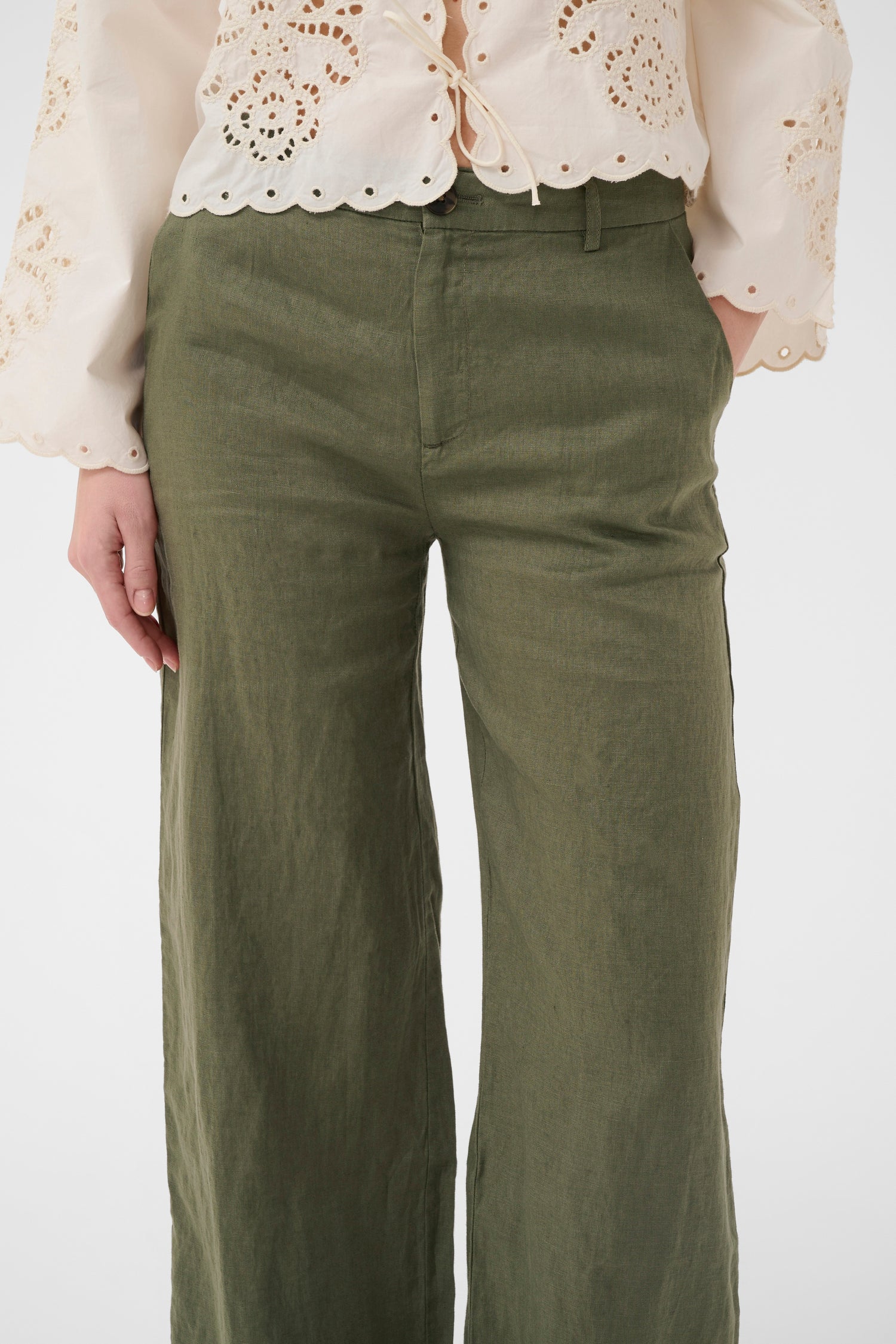 Part Two Ninnes Classic Linen Trouser