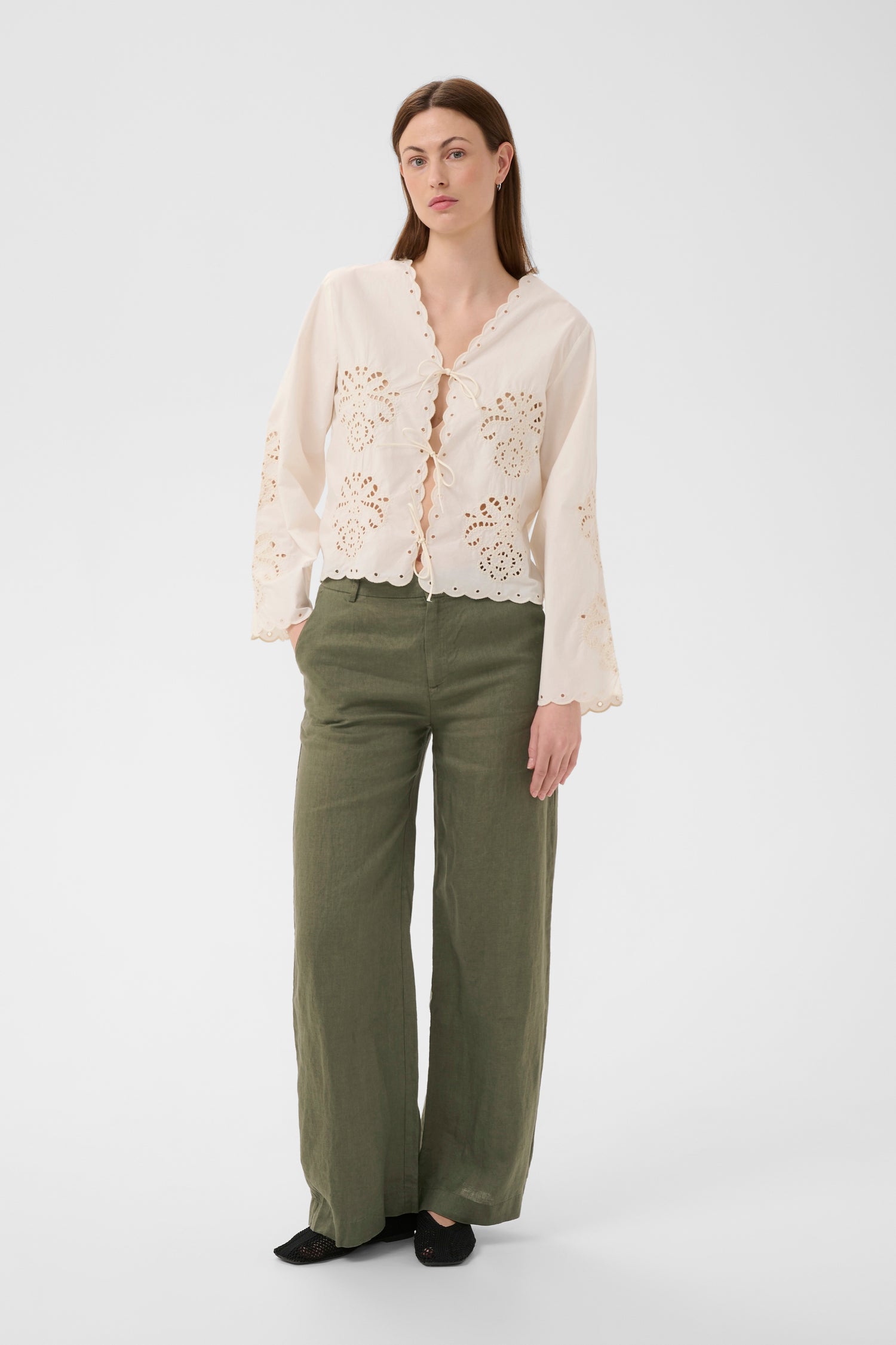 Part Two Ninnes Classic Linen Trouser