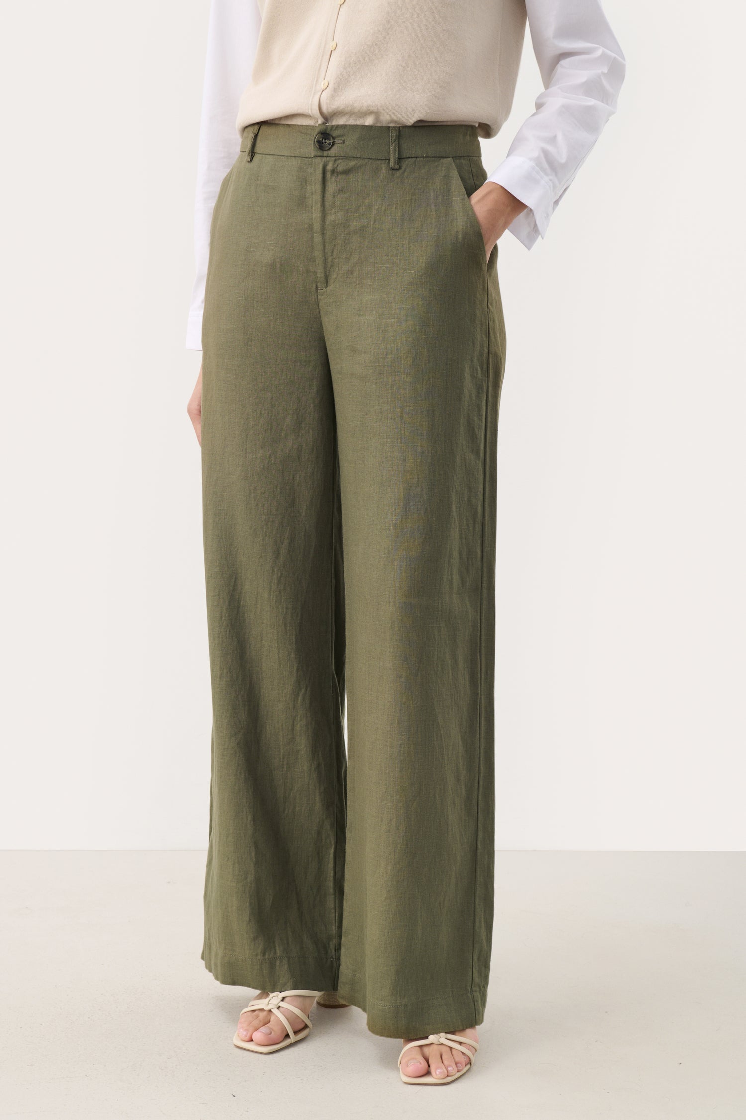 Part Two Ninnes Classic Linen Trouser