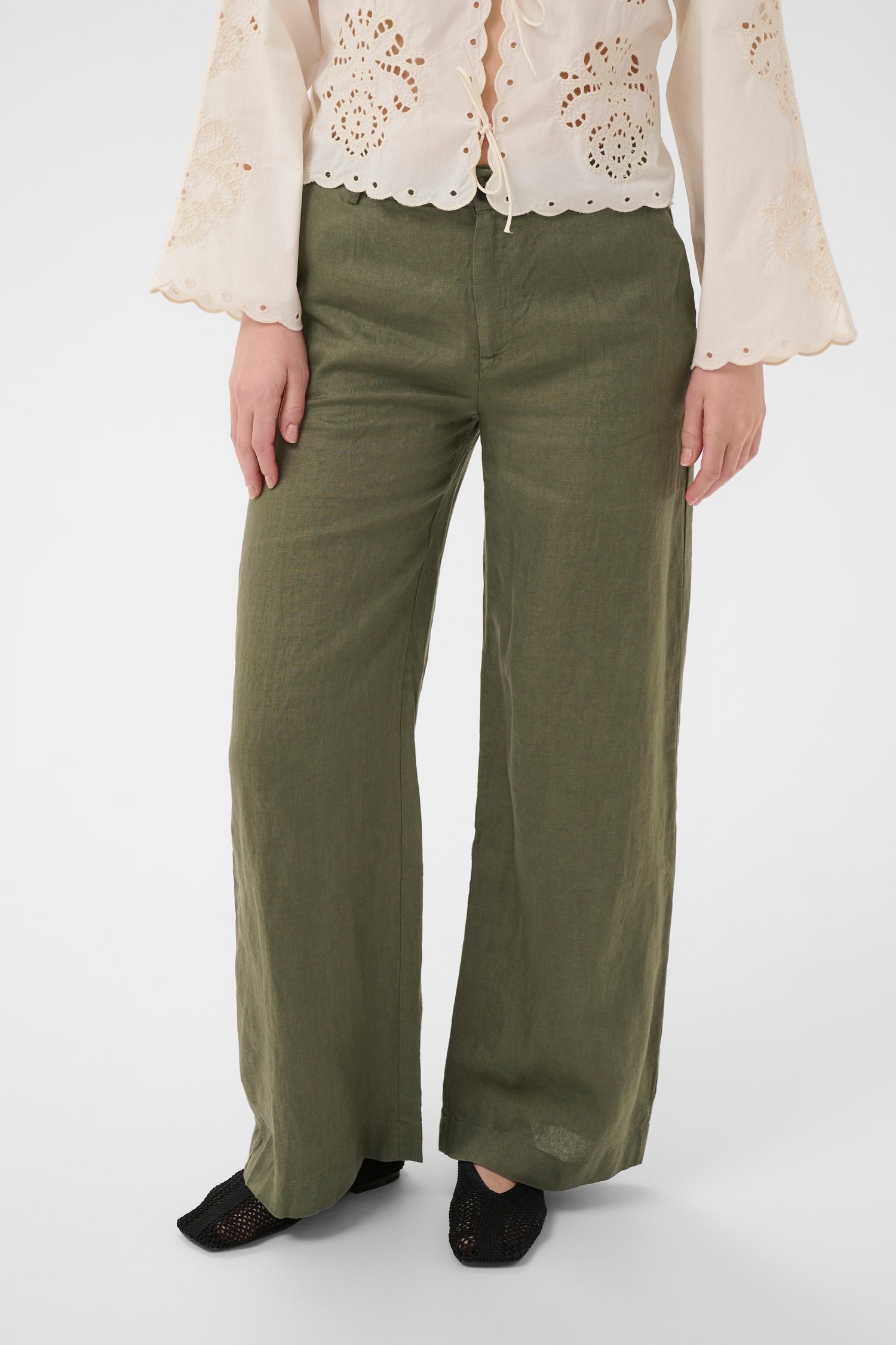 Part Two Ninnes Classic Linen Trouser
