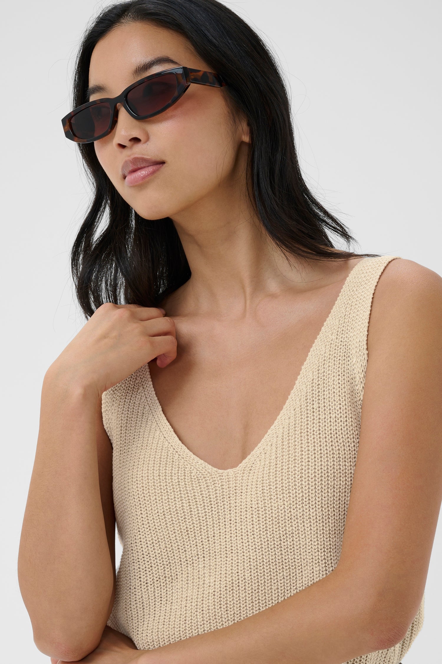 Part Two Rebecca Linen Blend Top