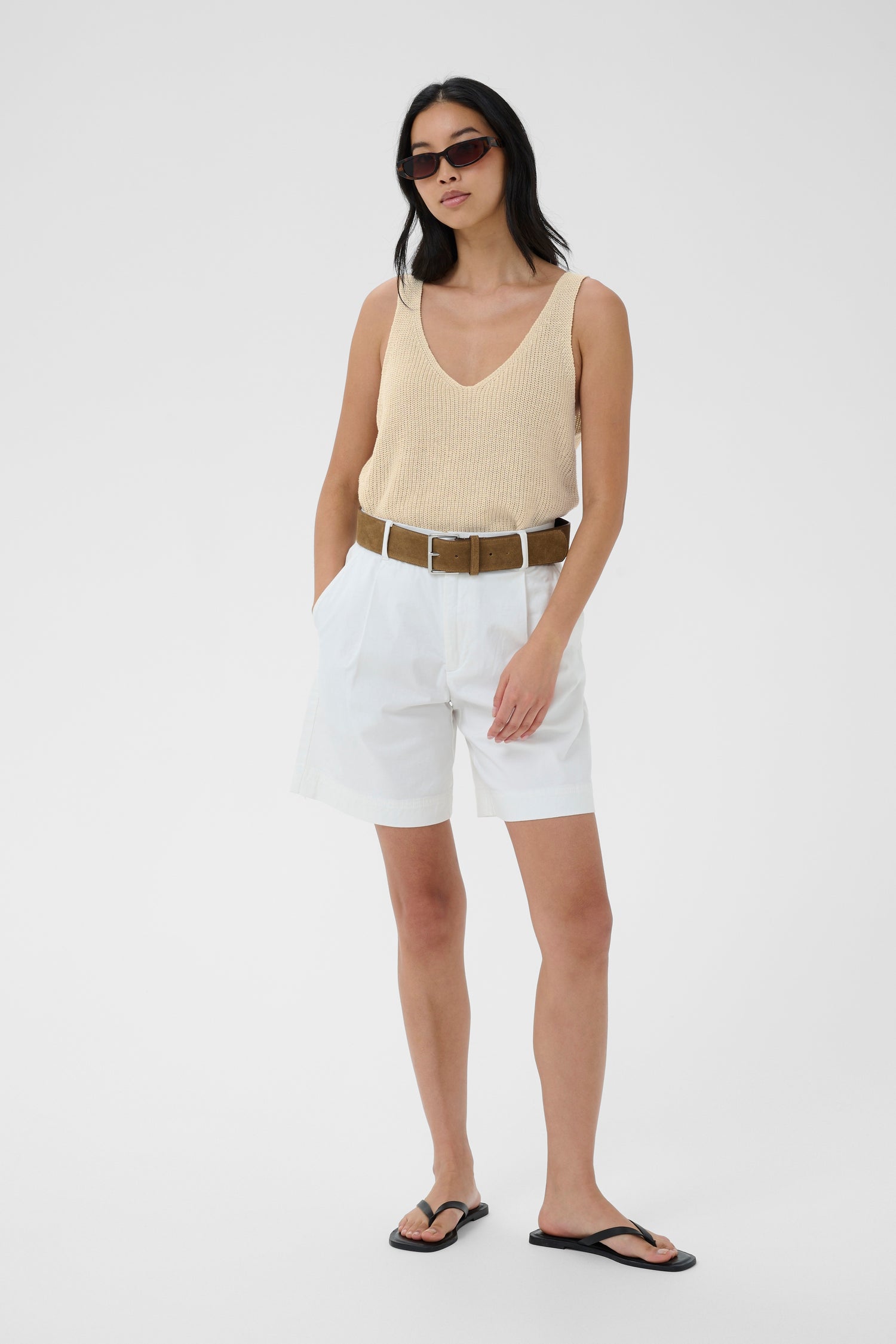 Part Two Rebecca Linen Blend Top