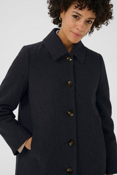 Part Two Kamillas Coat (Dark Navy)