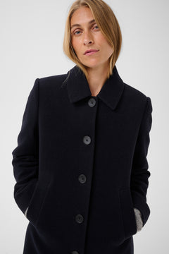 Part Two Kamillas Coat (Dark Navy)