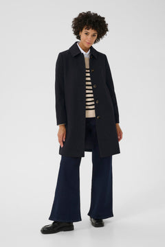 Part Two Kamillas Coat (Dark Navy)
