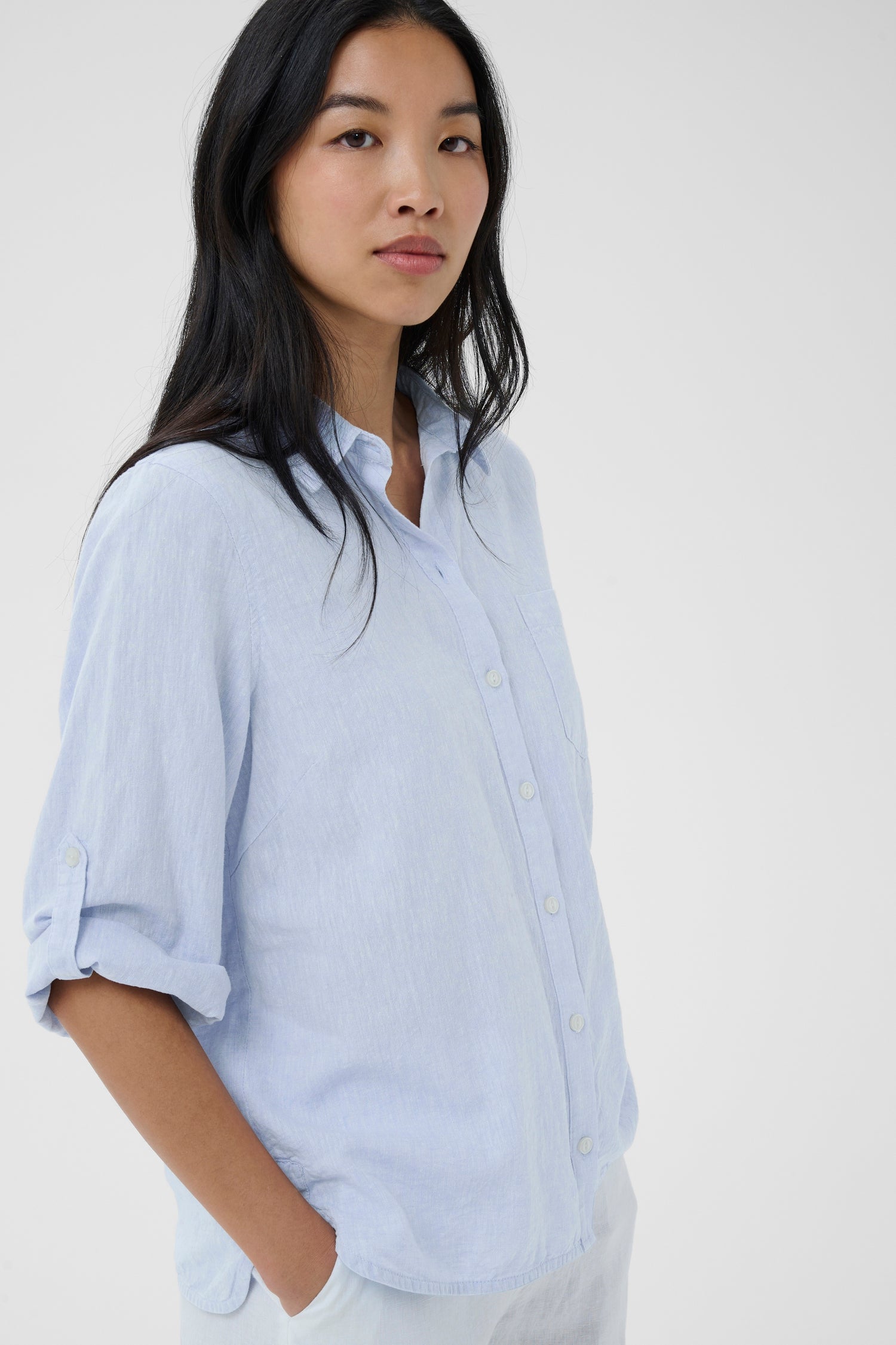 Part Two Cindie Linen Blend Blouse