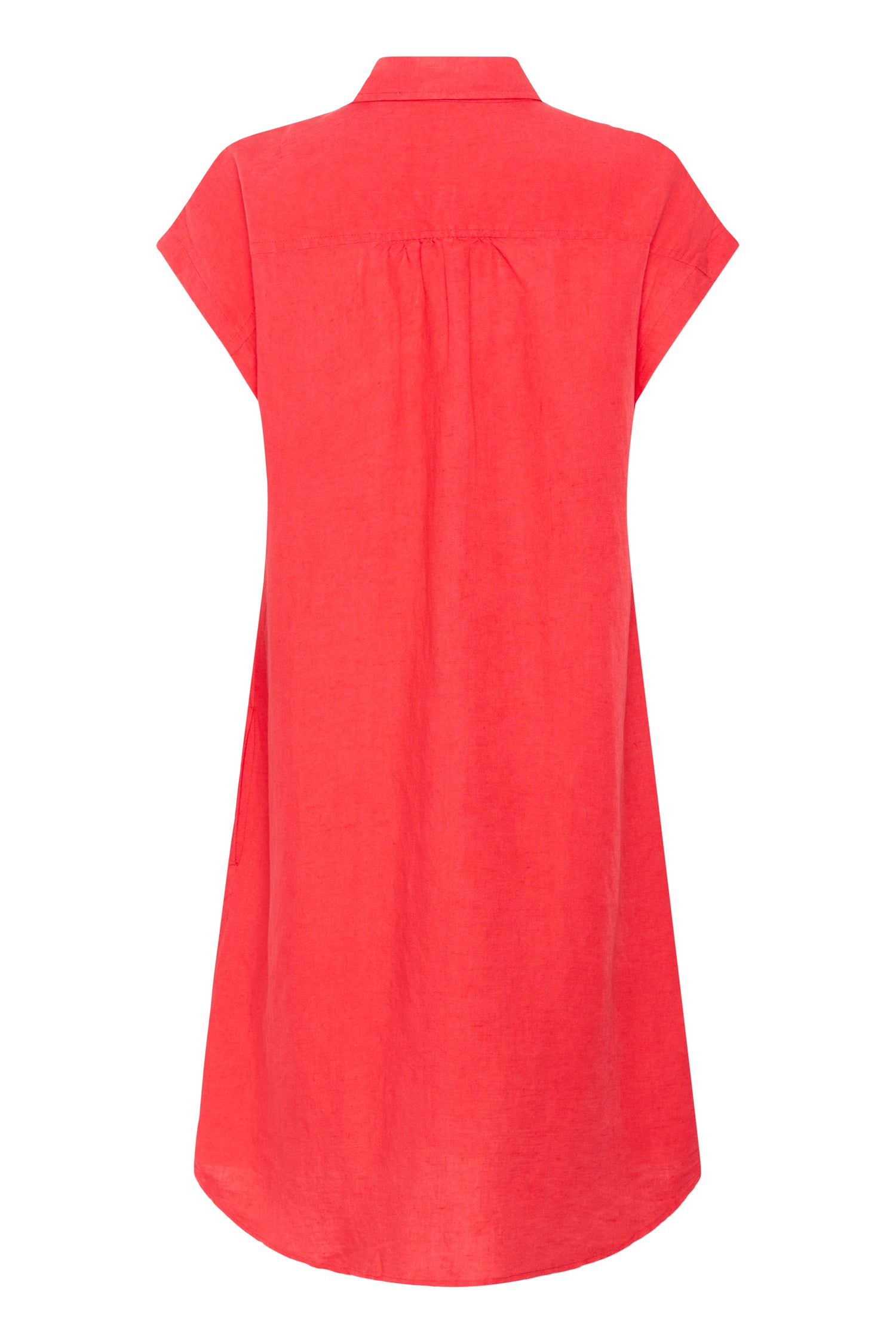 Part Two Ellena Linen Dress (Midnight)